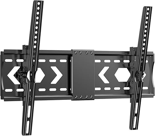 Soporte de pared inclinable para TV 4K LED OLED de 32 a 84 pulgadas, pantalla plana curva OLED, VESA universal de 23.622 x 15.748 in, carga máxima