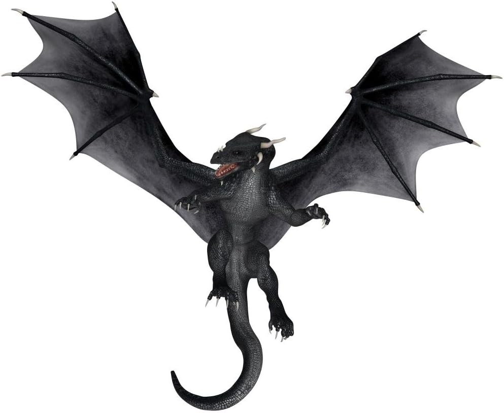 Wallmonkeys Fantasy Dragon Wall Decal Peel and Stick Graphic WM108694 (18 in W x 16 in H)