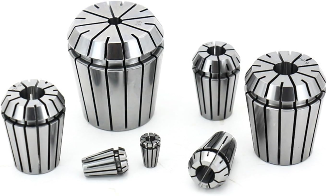 Precision Spring Collet Set, 1PC ER11 ER16 ER20 Collet 0.008MM 0.015MM Spring Collet Chucks Tool Holder For Engraving Machine Spindle Milling Lathe(ER20-3.175mm 0.008mm)