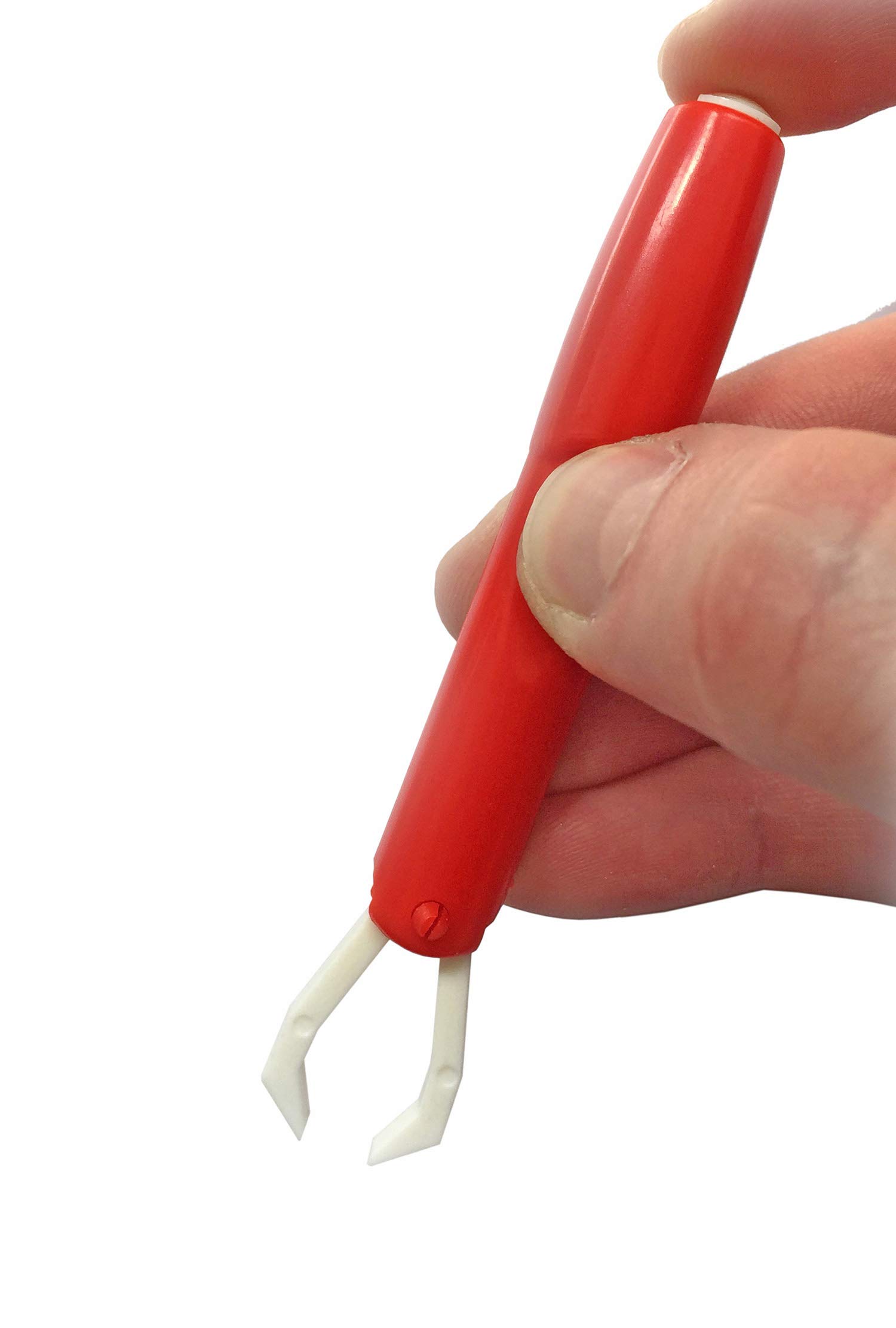 Pinzetta Per Zecche Valonic - 2 Pezzi, Rosso, Per Cane E Gatto, Facile Da Usare