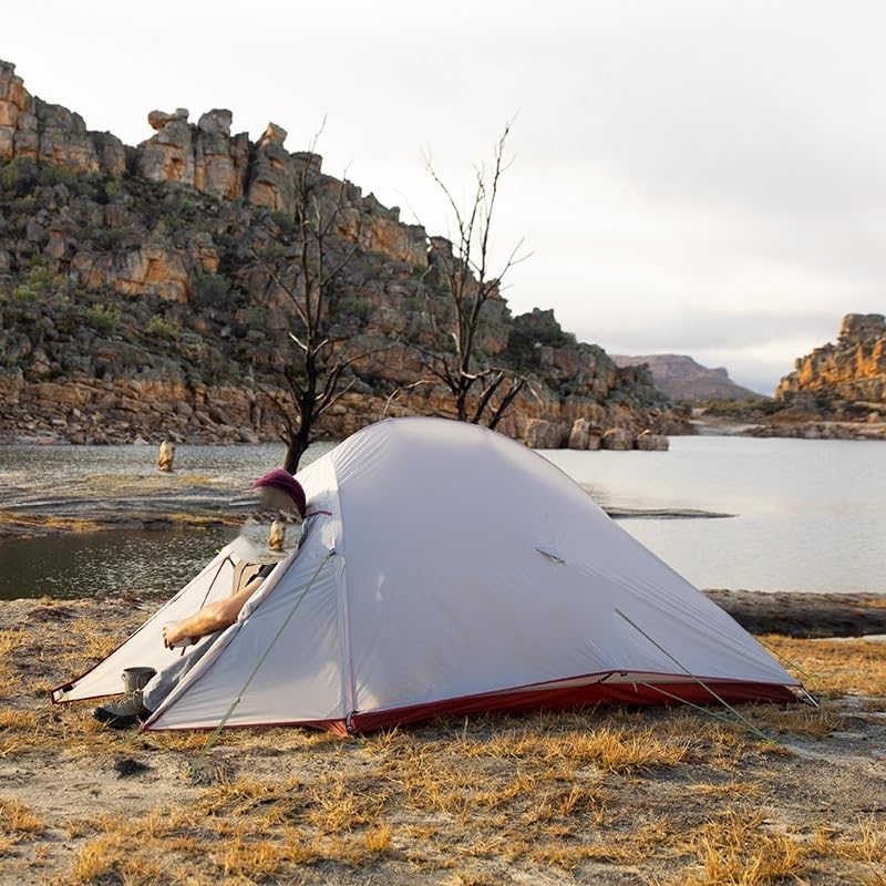 Tente camping imperméable et compacte pour randonnée bivouac - 4