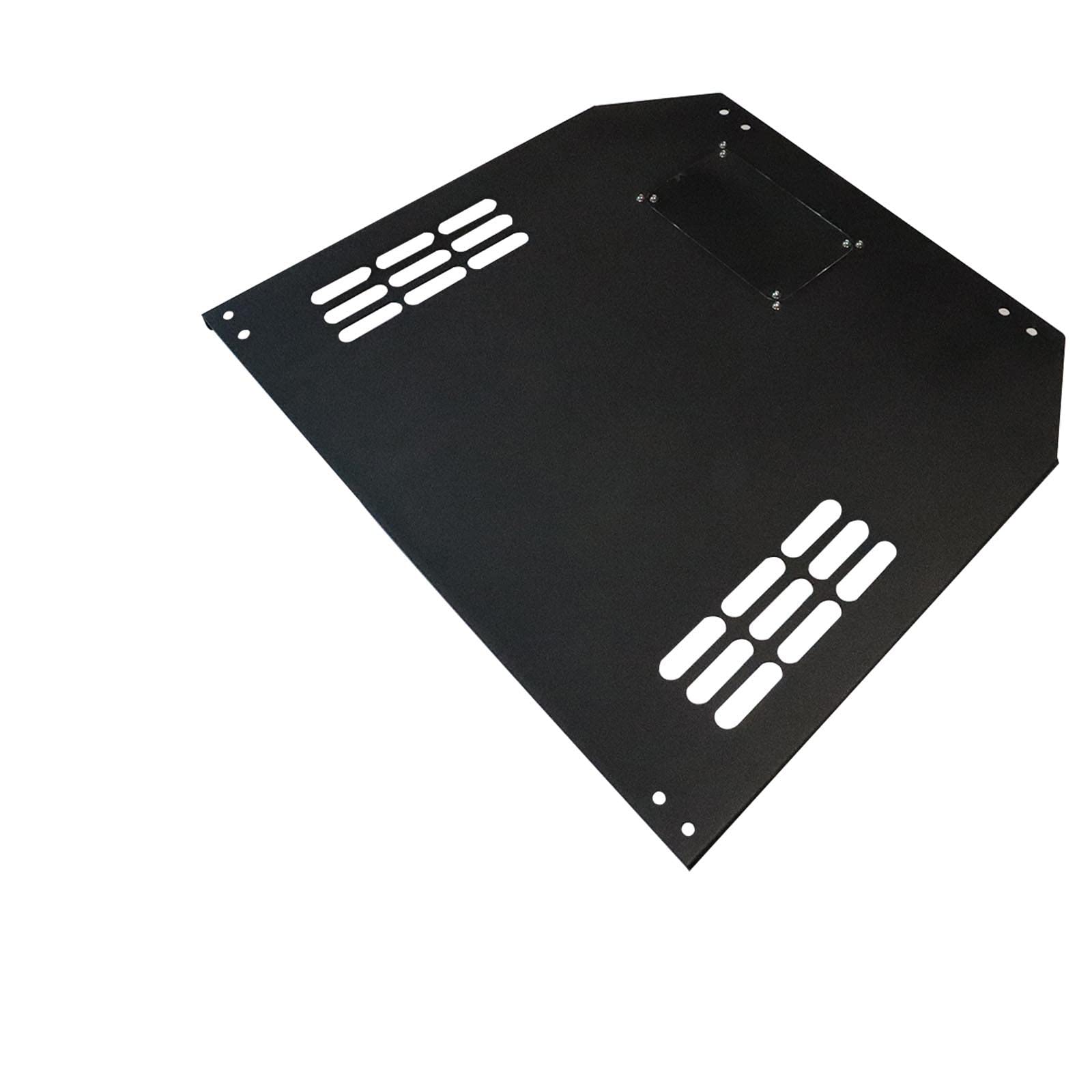 Catalytic Converter Shield Fits Ford F150 Skid Plate, Compatible with F150 Catalytic Converter Protection Shield 2009-2024, Aluminum with Black Powder Coated