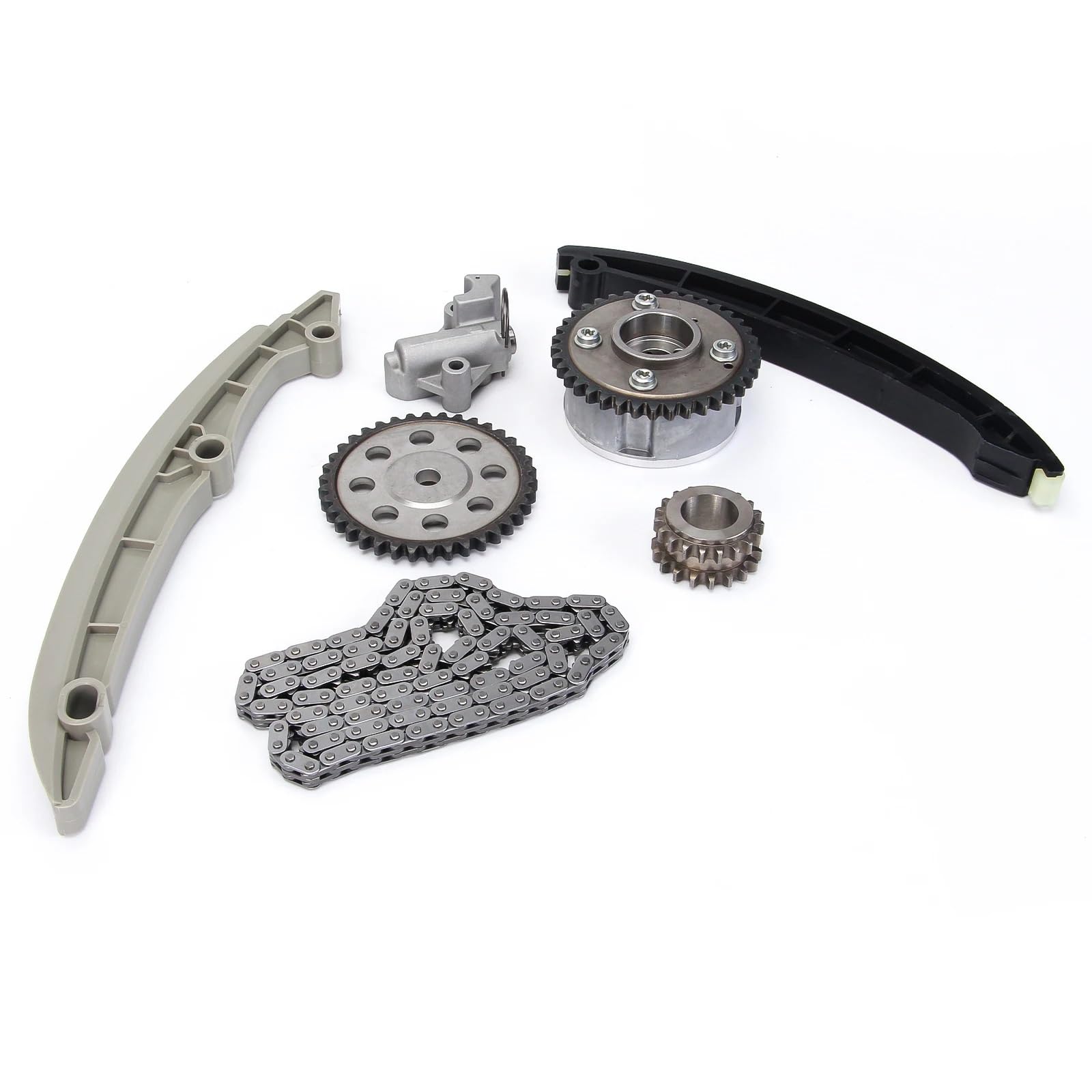 catena pompa olio Adatto per Vw Adatto per 1.4 1.6 CAV CTH 1 Set 03C198229C 03C105209BD 03C109158H Kit di Riparazione Tenditore Catena di Distribuzione catena pompa olio motore