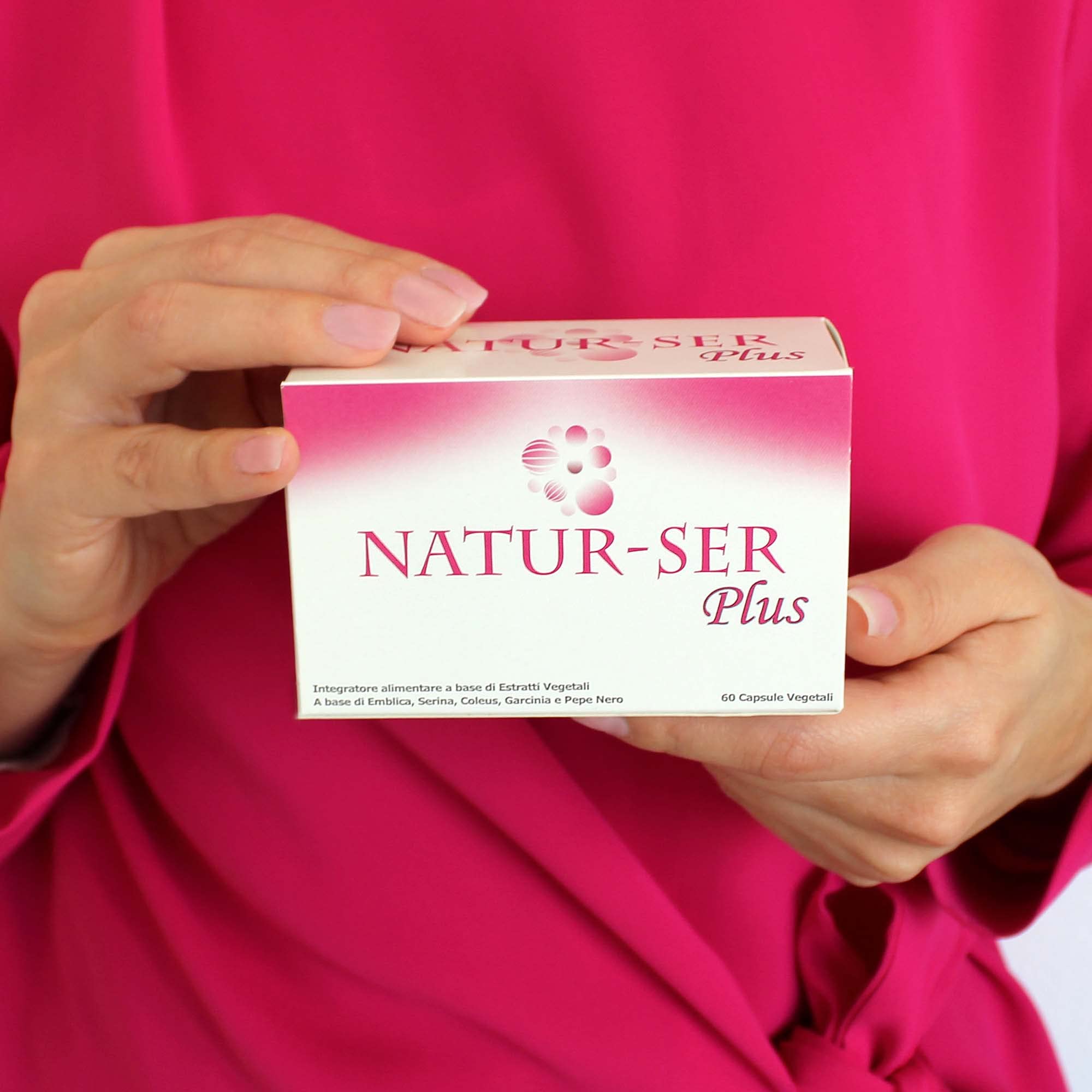 Naturamla - Natur-Ser Plus, Integratore Alimentare a Base di Estratti Vegetali, Contribuisce al Fisiologico Mantenimento del Controllo del Peso - Made In Italy - 60 Compresse
