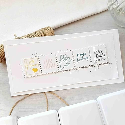 Miniatura 6 de Mvchifay Plantillas de metal para álbumes de recortes, herramienta de bricolaje para manualidades, acero al carbono, para hacer tarjetas de papel (6