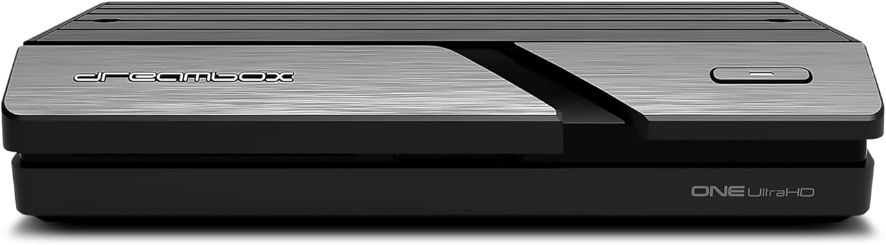 Dreambox One Ultra HD 2X DVB-S2X Multistream Tuner (4K 2160p E2 Linux Dual WiFi H.265 HEVC)