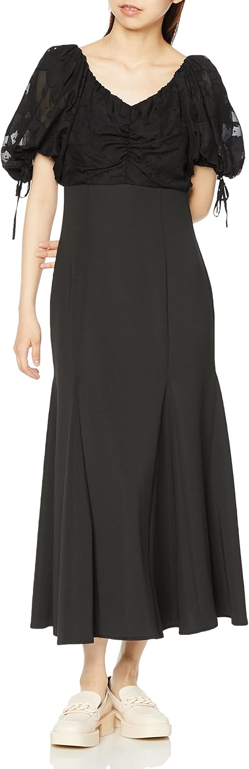 Amazon.co.jp: [スナイデル] ブラウスドッキングワンピ SWFO231106