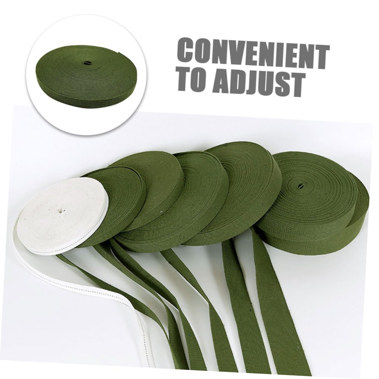 Attaches pour Plantes 1 Rouleau De Sangles pour Arbres Dextérieur Sangles De Soutien Coupe-Vent Matériau en Toile Robuste Facile À Couper Et À Ajuster