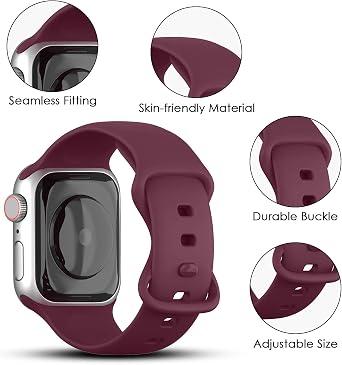 スポーツバンド + ハードPCスクリーンプロテクターケース Apple Watch 40mm対応 ソフトシリコン交換用ストラップ レディース メンズ リストバンド アクセサリー iWatch Series 6 5 4 SE用