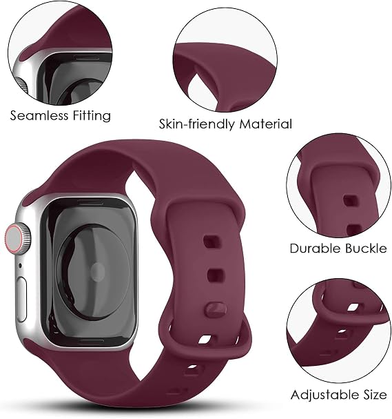 スポーツバンド + ハードPCスクリーンプロテクターケース Apple Watch 40mm対応 ソフトシリコン交換用ストラップ レディース メンズ リストバンド アクセサリー iWatch Series 6 5 4 SE用