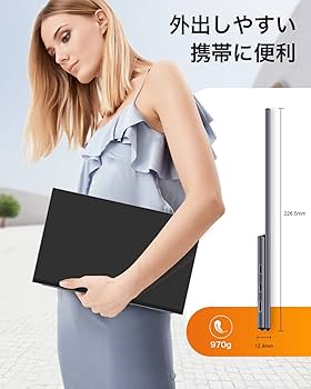 Amazon.co.jp: モバイルモニター 15.6インチ 4k モバイルディスプレイ
