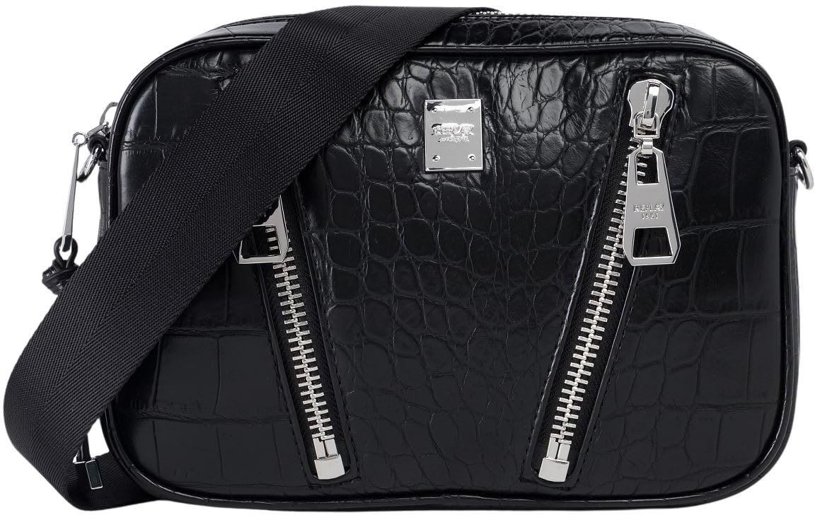 Replay Women Fw3808 Shoulder Bag, 0098 Black, Einheitsgröße