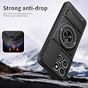 Glaxx Heavy Duty Ring Back Case Cover for Honor X7C - Kickstand, Camera Slider Protection with Magnetic Ring Rugged Bumper Hard Back Cover for Honor X7C gallery image