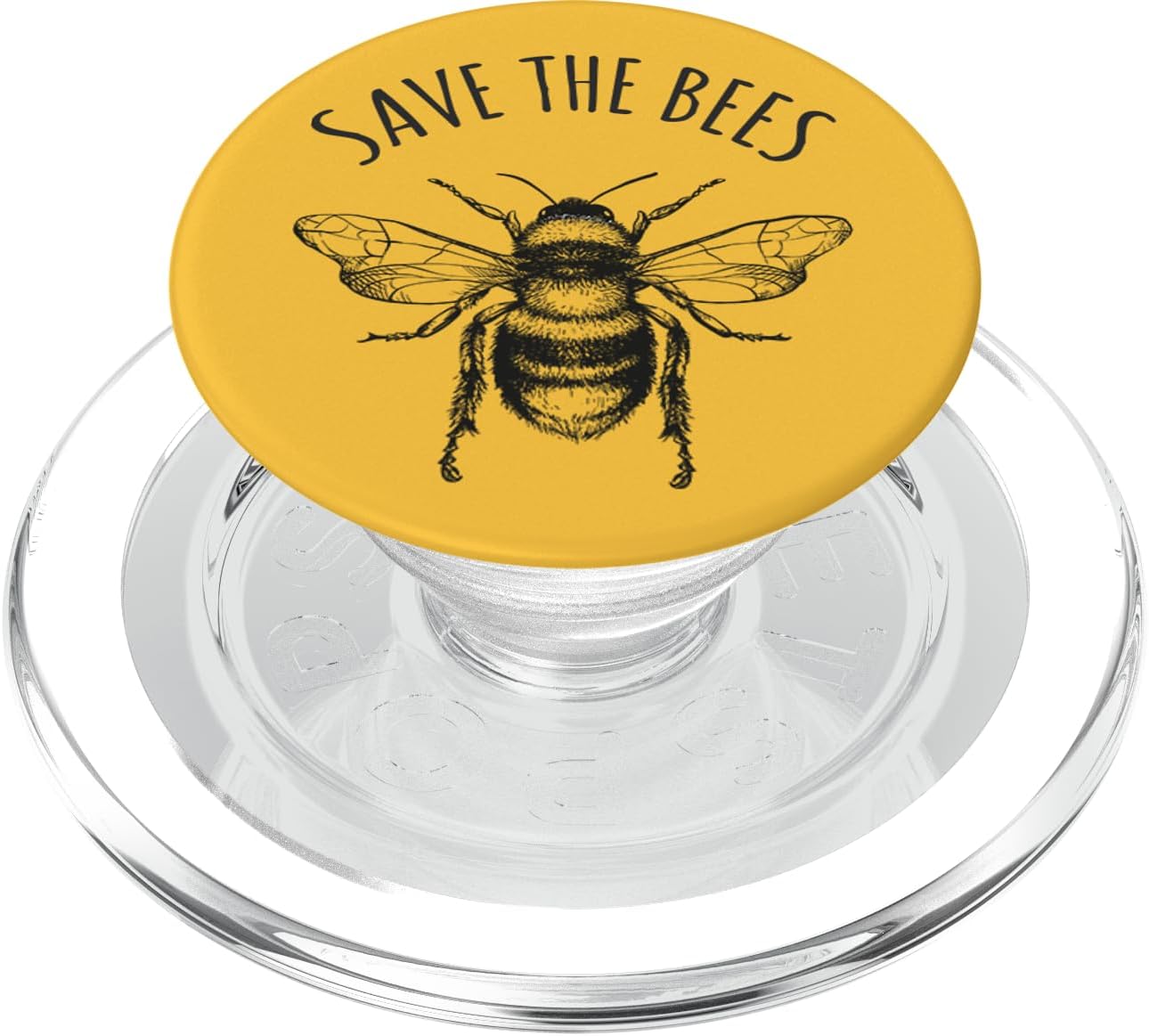 Save The Bees Earth Day Save Our Planet Environmental PopSockets PopGrip for MagSafe