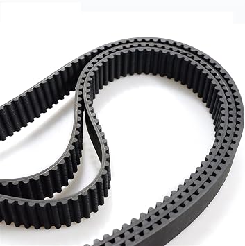 Lnanqing-Synchronous Belt S3M201/210/222/231/234 STS Rubber Timing Belt Black, 1PC, Smooth and efficientS3M-234,10mm
