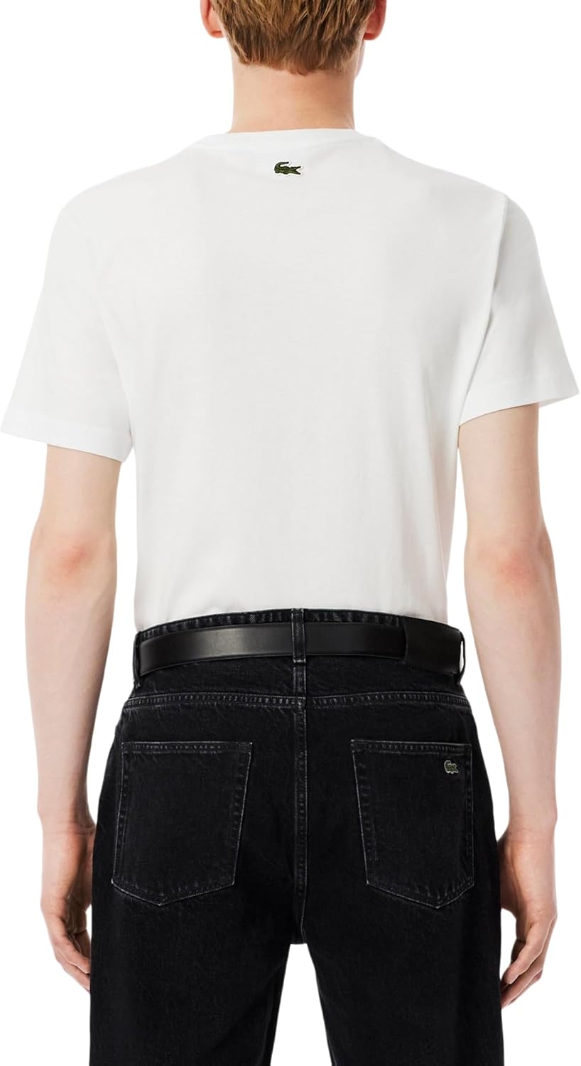 Lacoste Printed Cotton T-Shirt - Image 2