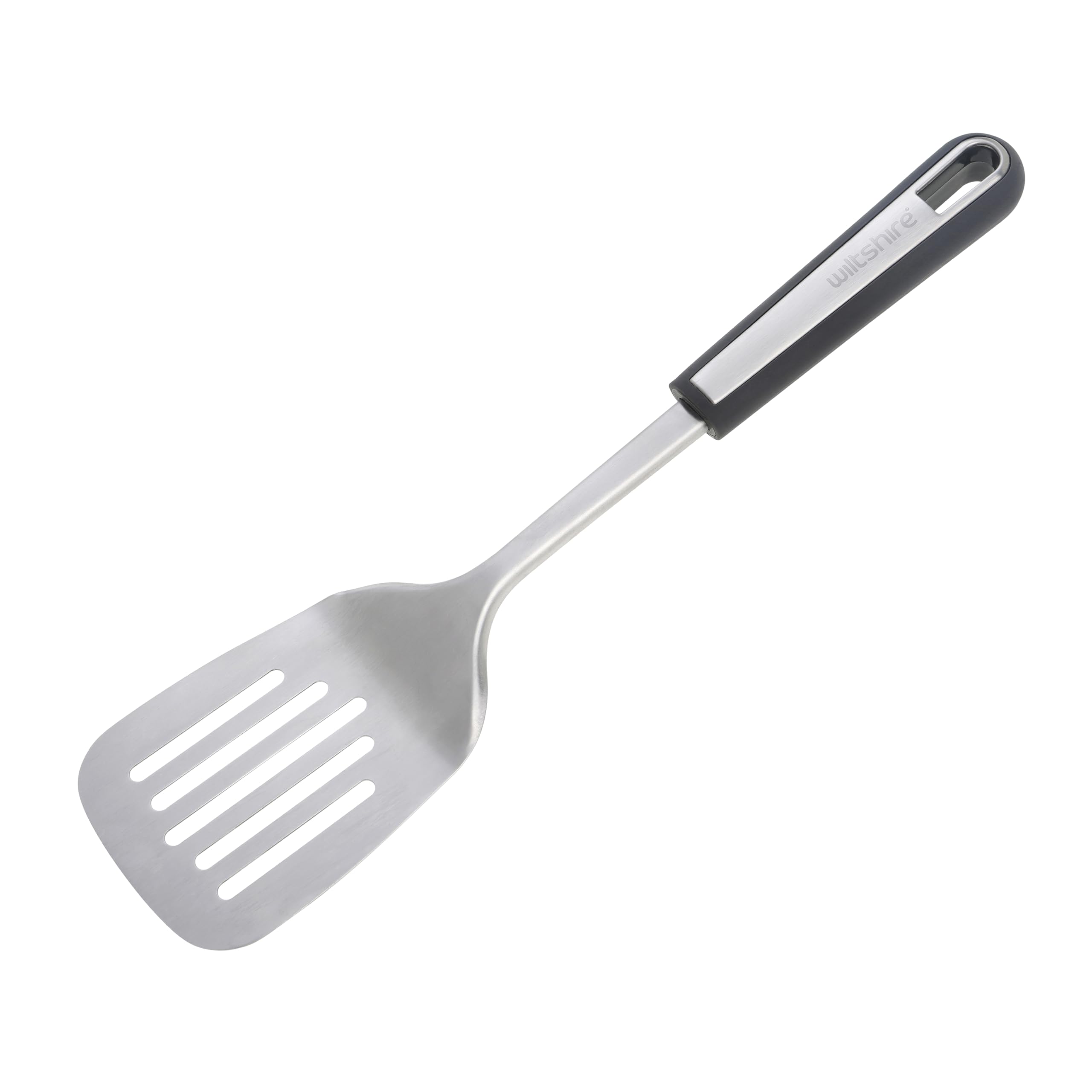 Wiltshire Aspire Slotted Turner, Stainless Steel, Flipping & Turning Tool, Cooking Spatula, Fish Slice