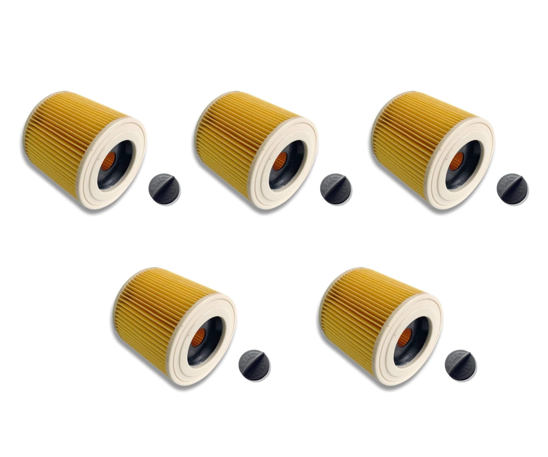 Filtro A Cartuccia Per Aspirapolvere Kärcher Umido/Asciutto - Compatibile Con WD2, WD3, MV2, MV3 Modelli - Foto 3