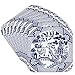 3dRose cst_262242_2 Willow Pattern Detail in Blue and White, set of 8 Soft Coasters