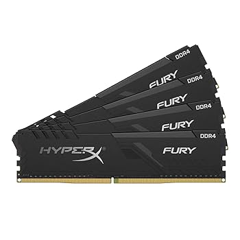 HyperX FURY Black HX432C16FB3K4/128 Memory 128 GB Kit*(4 x