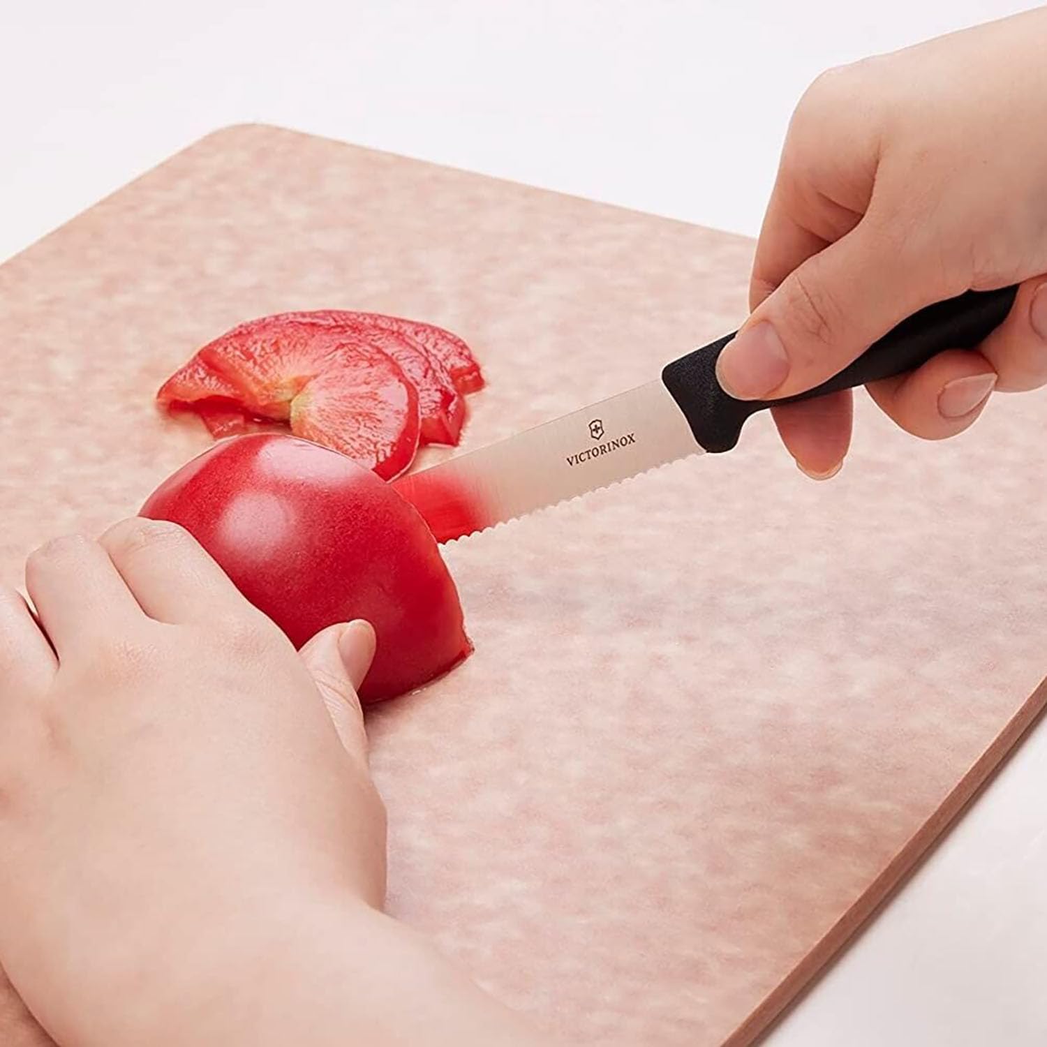 Victorinox Swiss Classic 6-Piece Steak Knife Set, 4-1/2-Inch Serrated Blades with Round Tip, 4-Inch