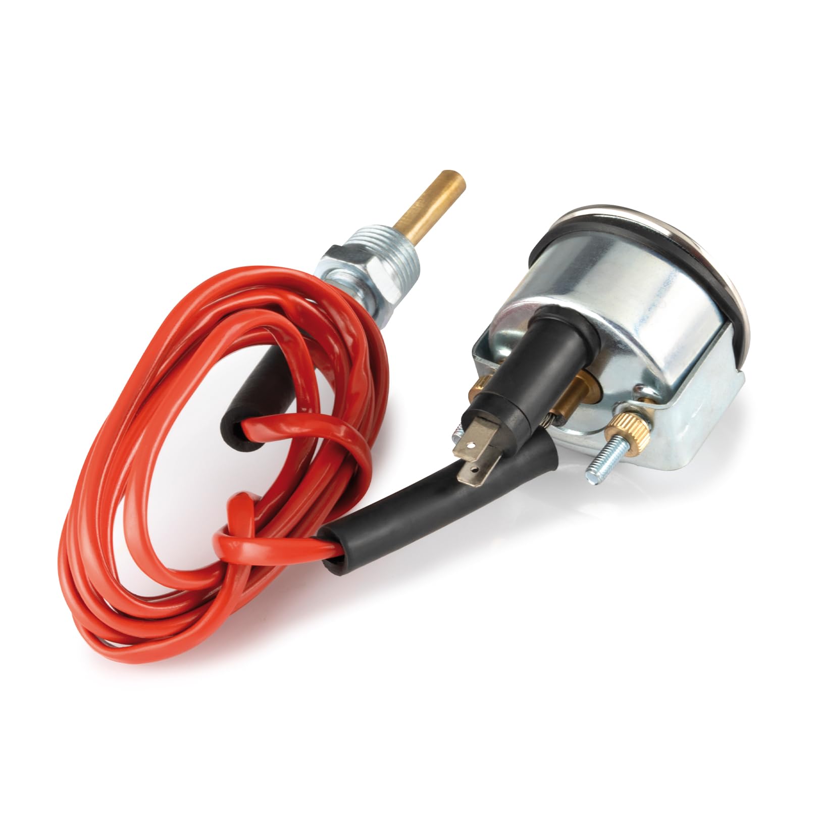 Temperaturanzeige Fernthermometer für Traktor Schlepper mechanisch 52mm - 3000mm, 2 Adapter