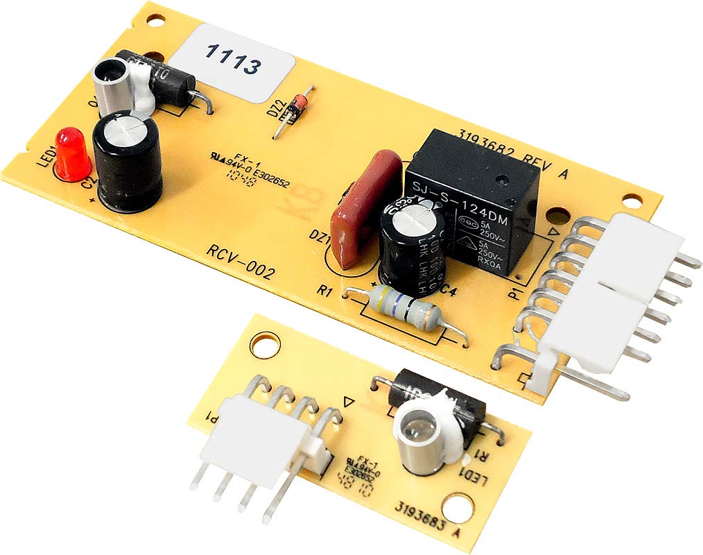 ClimaTek Refrigerator Control Board Kit Fits Whirlpool Kenmore 2220402 2255114 4388635