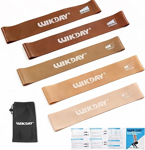 Miniatura 13 de Bandas de Resistencia para Hacer Ejercicio Bandas de Bucle de Ejercicio Conjunto de Bandas de Entrenamiento para Hombres y Mujeres Estiramiento