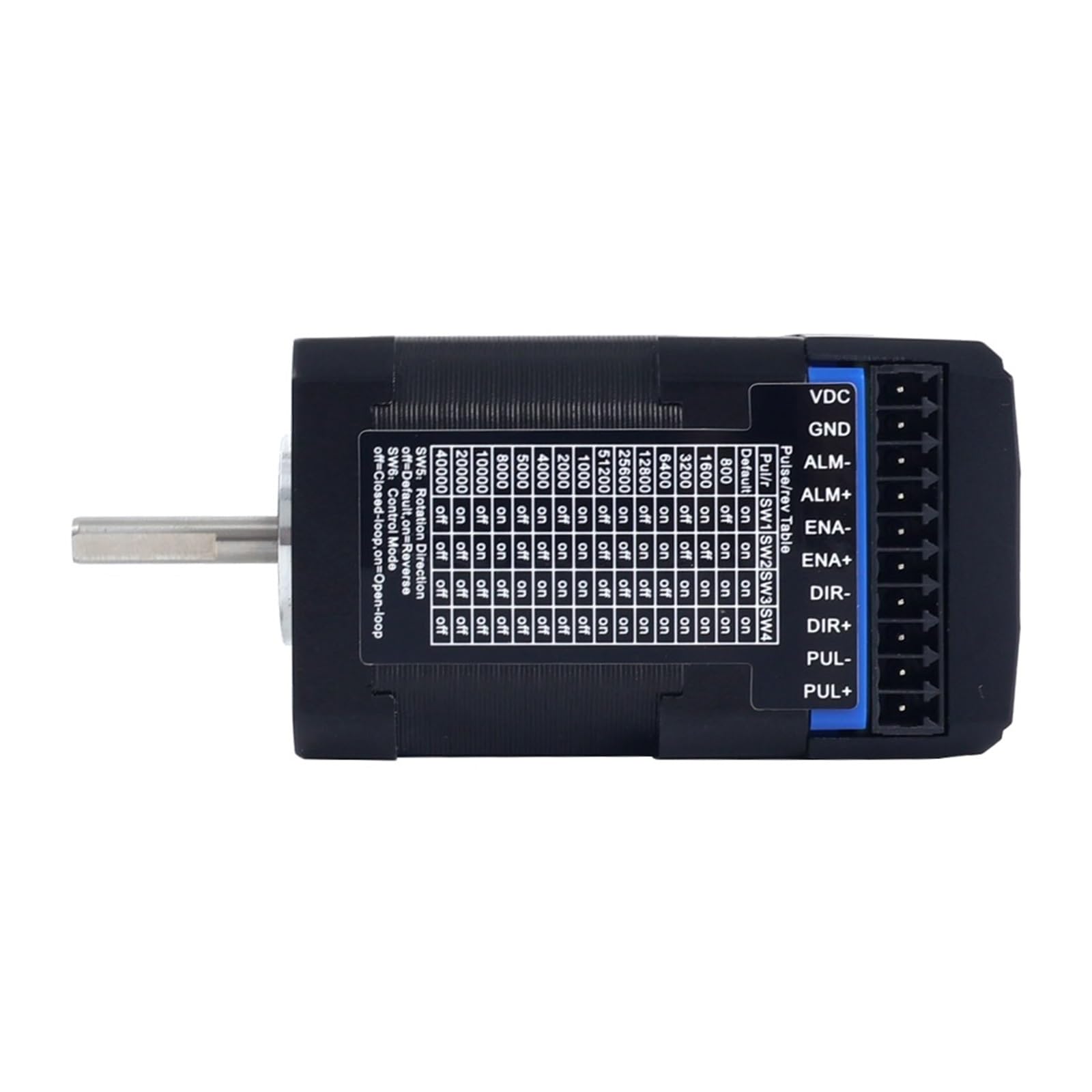 Motore passo-passo a circuito chiuso integrato 0,6 Nm (85 oz.in) 20-36 V DC con encoder a 14 bit 1 pezzo