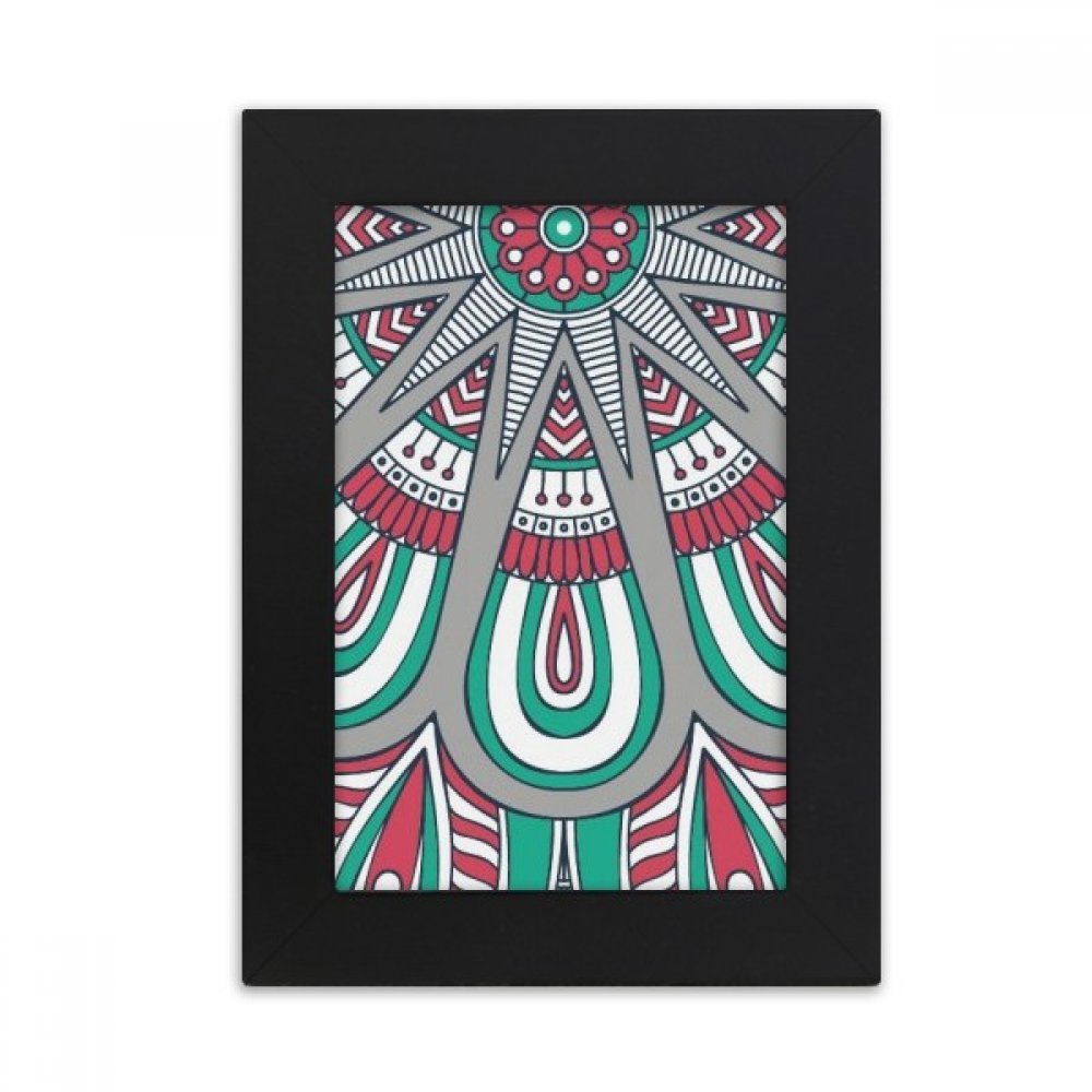 Pétale art tissu coloré cadre photo de bureau pour illuminer votre intérieur