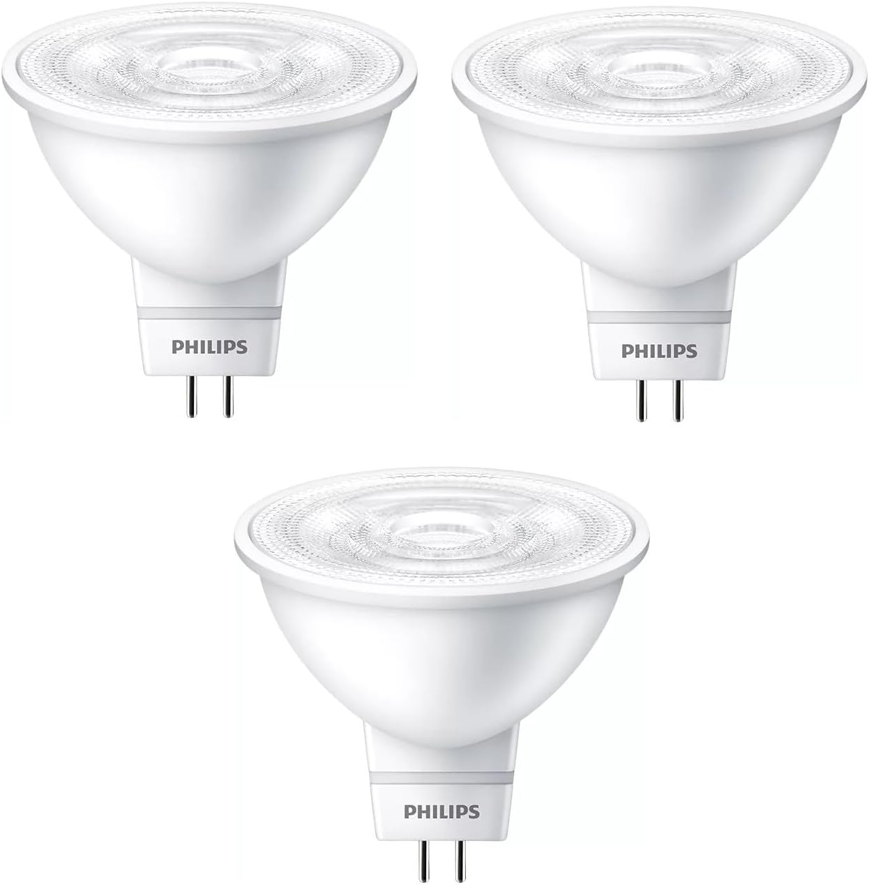 لمبة شوكة LED بقدرة 4.5 واط من فيليبس - كعب MR16 GU5.3-7 سم لجميع انواع ...