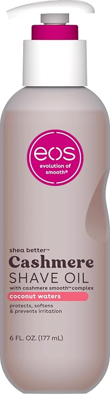 Cashmere Shave Oil – Coconut Waters, Moisturizing Shave Oil, 6 oz