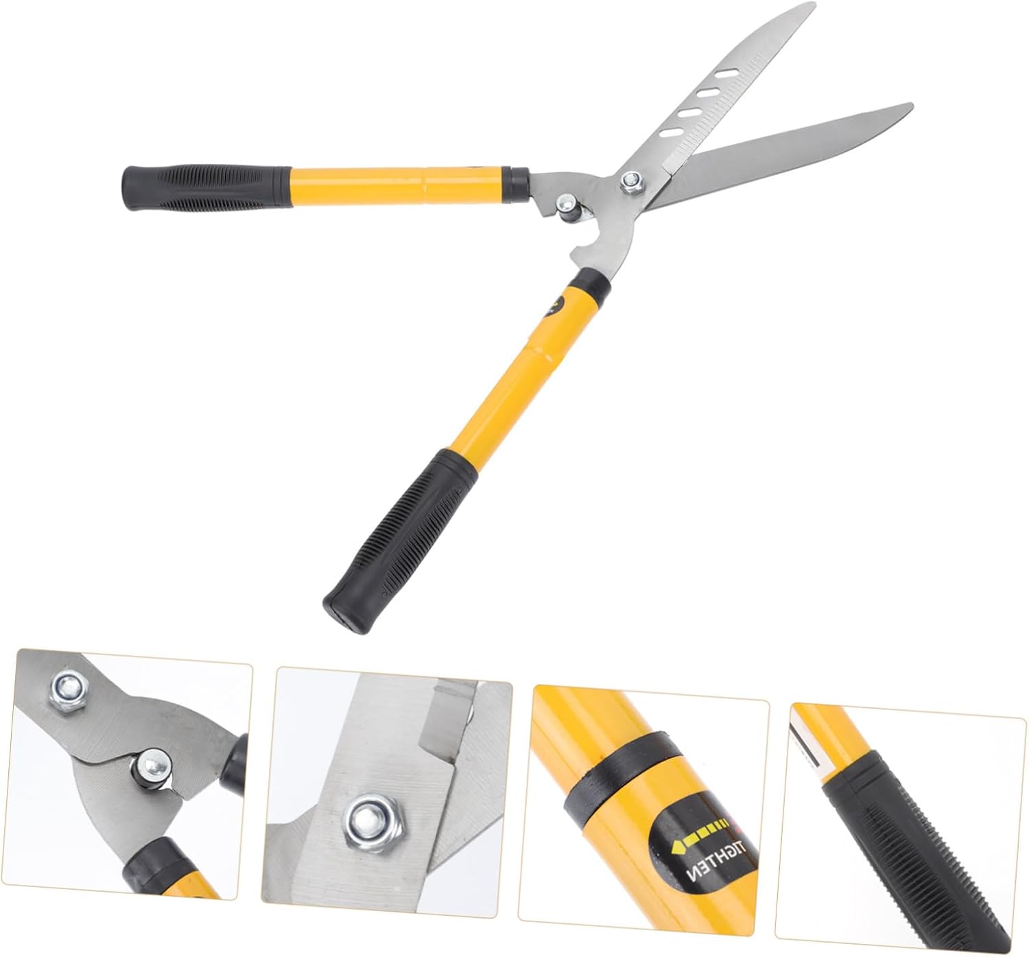 Sturdy Gardening Hand Pruner with Non-slip Handle Multifunctional Pruning Shears for Branches Orchards Small Trees and Flower Trimming Suitable for Right and Left Handed Use