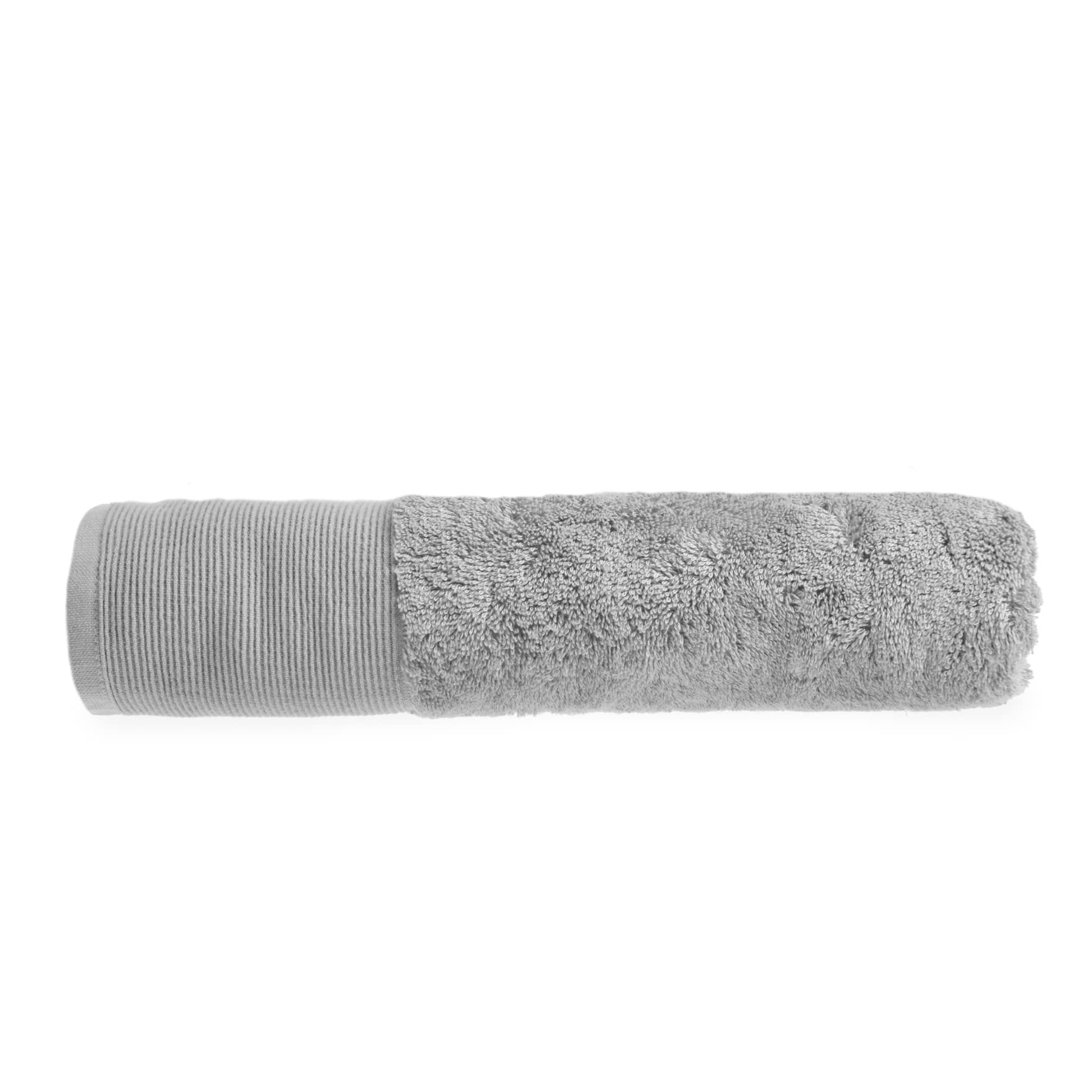 Allure Bath Fashions Silver Grey Allure Bamboo Bath Sheet 90 X 150Cm – Luxury Super Soft Hypo-Allergenic Plush 550Gsm Extra Large Bath Towel (Silver Grey)
