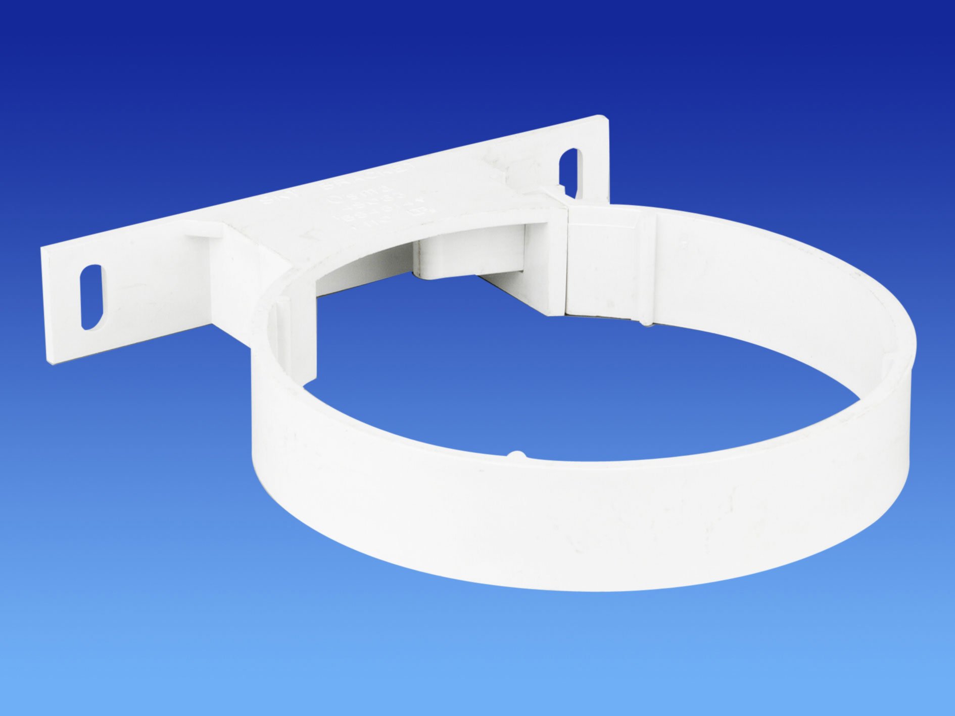 Wavin OSMA 110mm Soil 4S083 Socket Bracket White