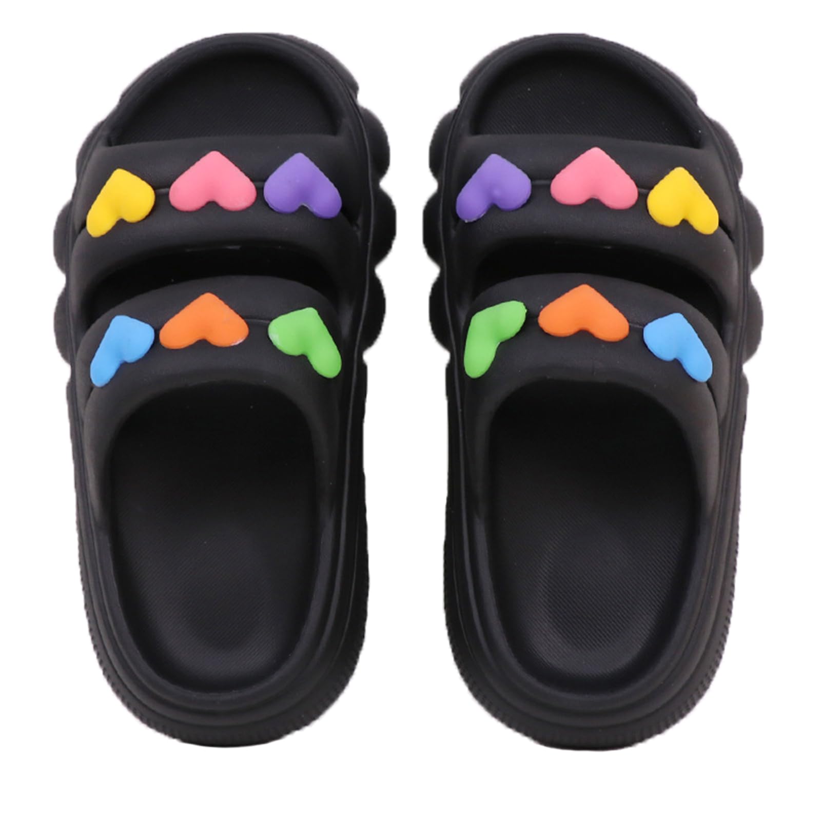 Yeeteepot Chanclas de Playa para Niña Zapatillas de Baño Mujer Antideslizante Zapatos de Piscina Verano Casa Mules Sandalias Ligero Slippers
