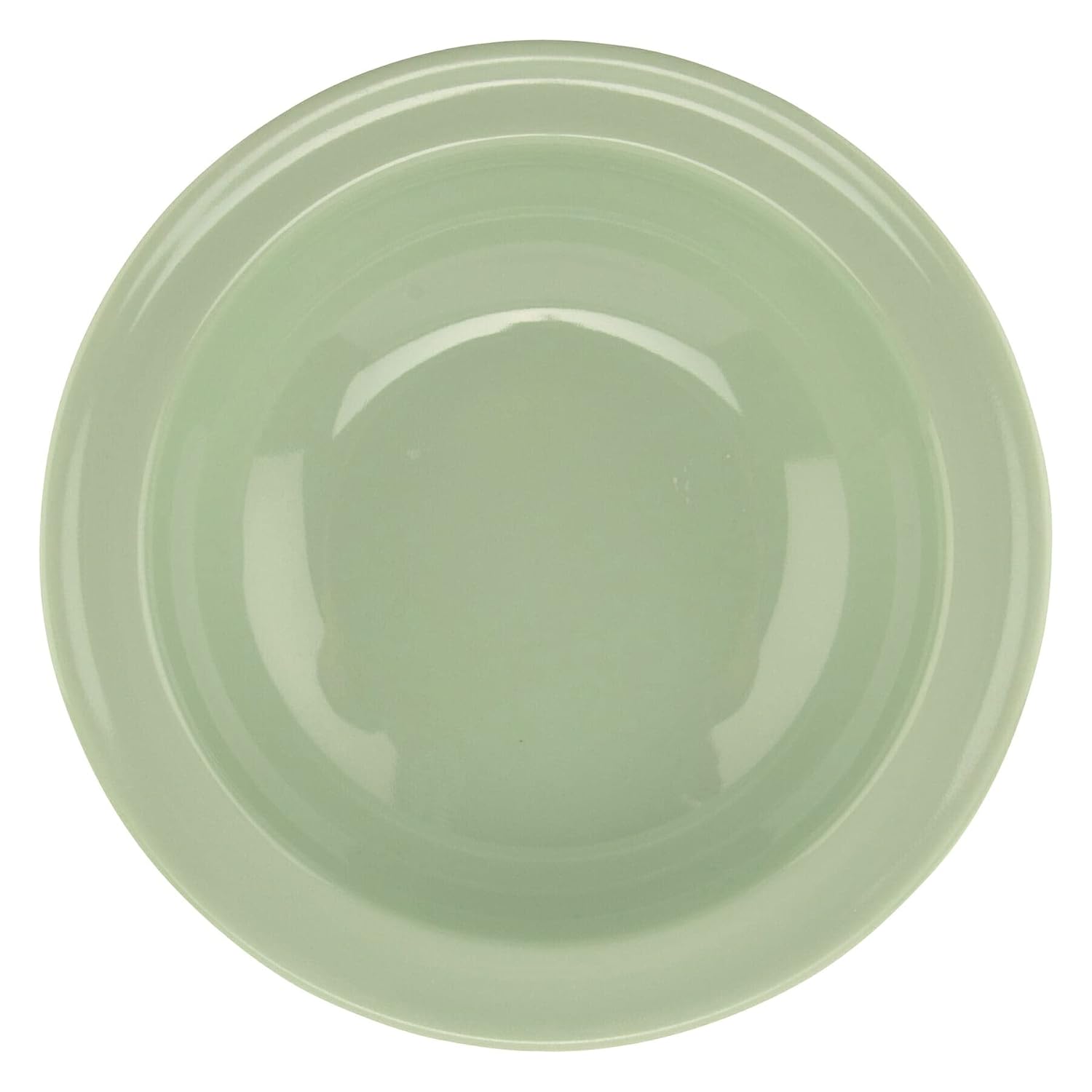 G.E.T. DN-350-G Melamine Rimmed Dessert Bowls, 5 Ounce, Green (Set of 12)