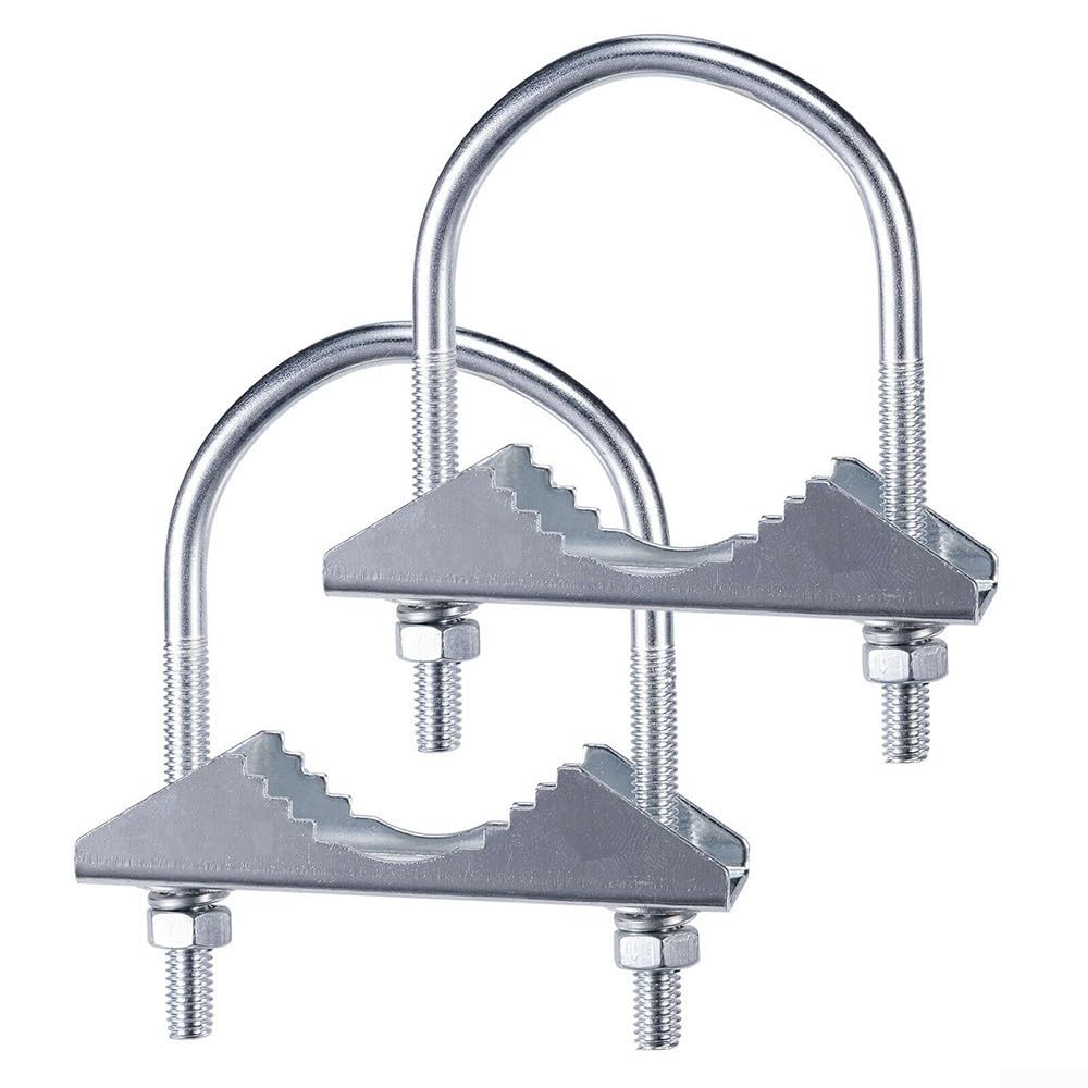 Acquista Staffa Di Fissaggio Per Palo Dell'antenna Bulloni A U Parte Di Montaggio Per Tubo Supporto Per Montaggio A Clip Per In Italia A Partire Da 11