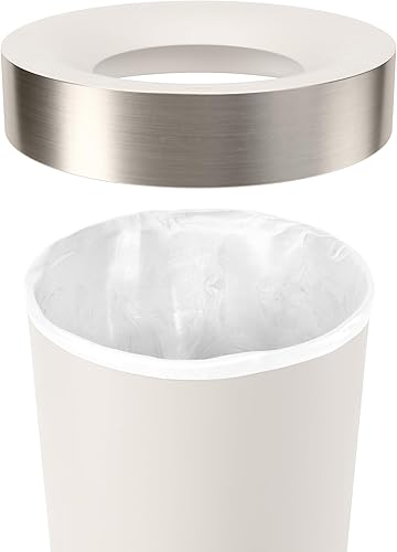 Vista 45 de Cubo de basura Umbra Gris