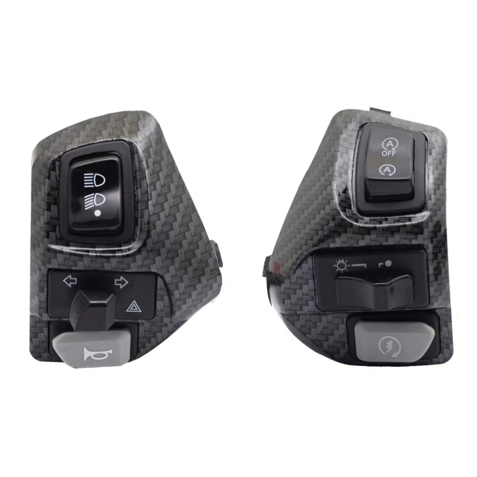 Interruttore Manubrio Da Moto Compatibile Con Yamaha Per Nmax Per NVX155 125 Per AEROX155 Pulsante Del Clacson Indicatore Di Direzione Inizio Manubrio Kill Interruttore