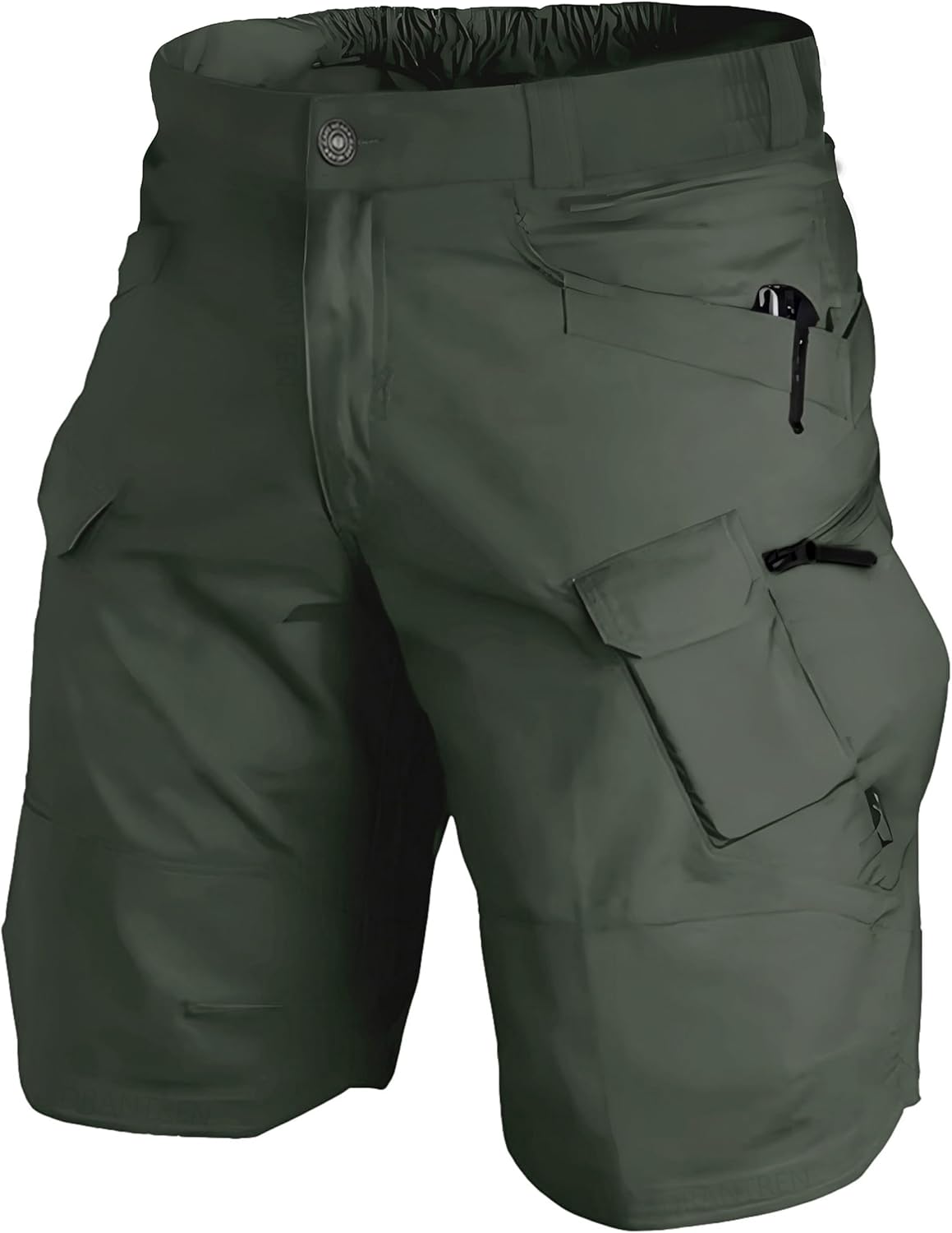 Cargo Shorts for Man Waterproof Stretch Multi Pockets Quick-Dry Outdoor Camping Running Athletic Men's Shorts