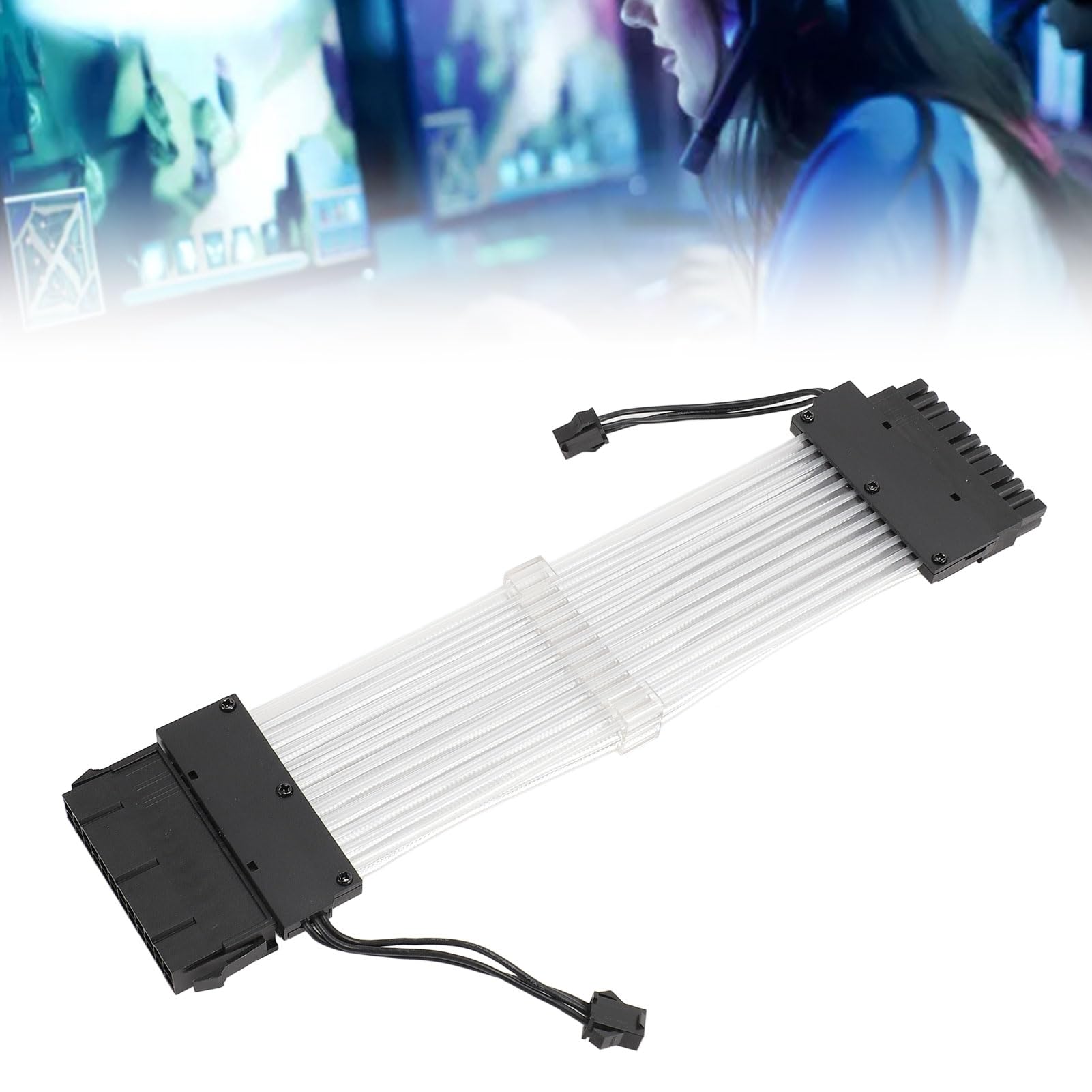 Annadue 24Pin ARGB Cable de Extensión de Alimentación para Placa Base