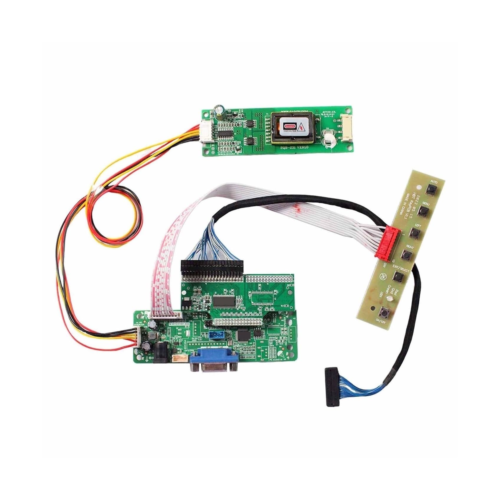QQTD665BET LCD Controller Board For 10.4" NL6448AC33-29 640x480 Screen
