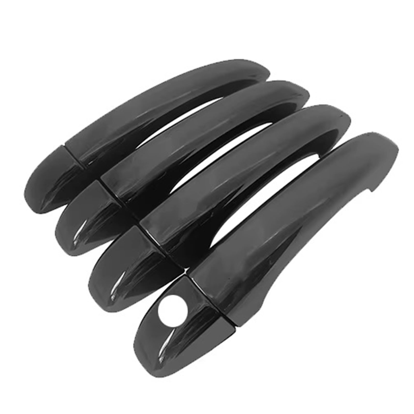 Cache bol poignée porte Peugeot Expert 2007-2016 garniture chromée en paire - 3