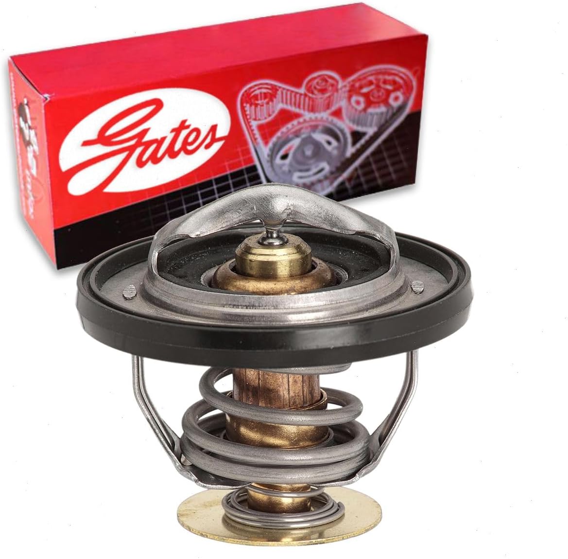 Gates Engine Coolant Thermostat compatible with Dodge Durango 5.7L 6.4L V8 2004-2020 - 190 Degree