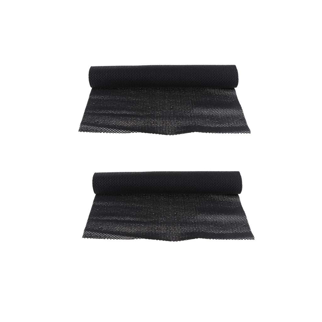 Alfombra antideslizante Backbayia de 2 piezas para forrar cajones y estantes de armarios