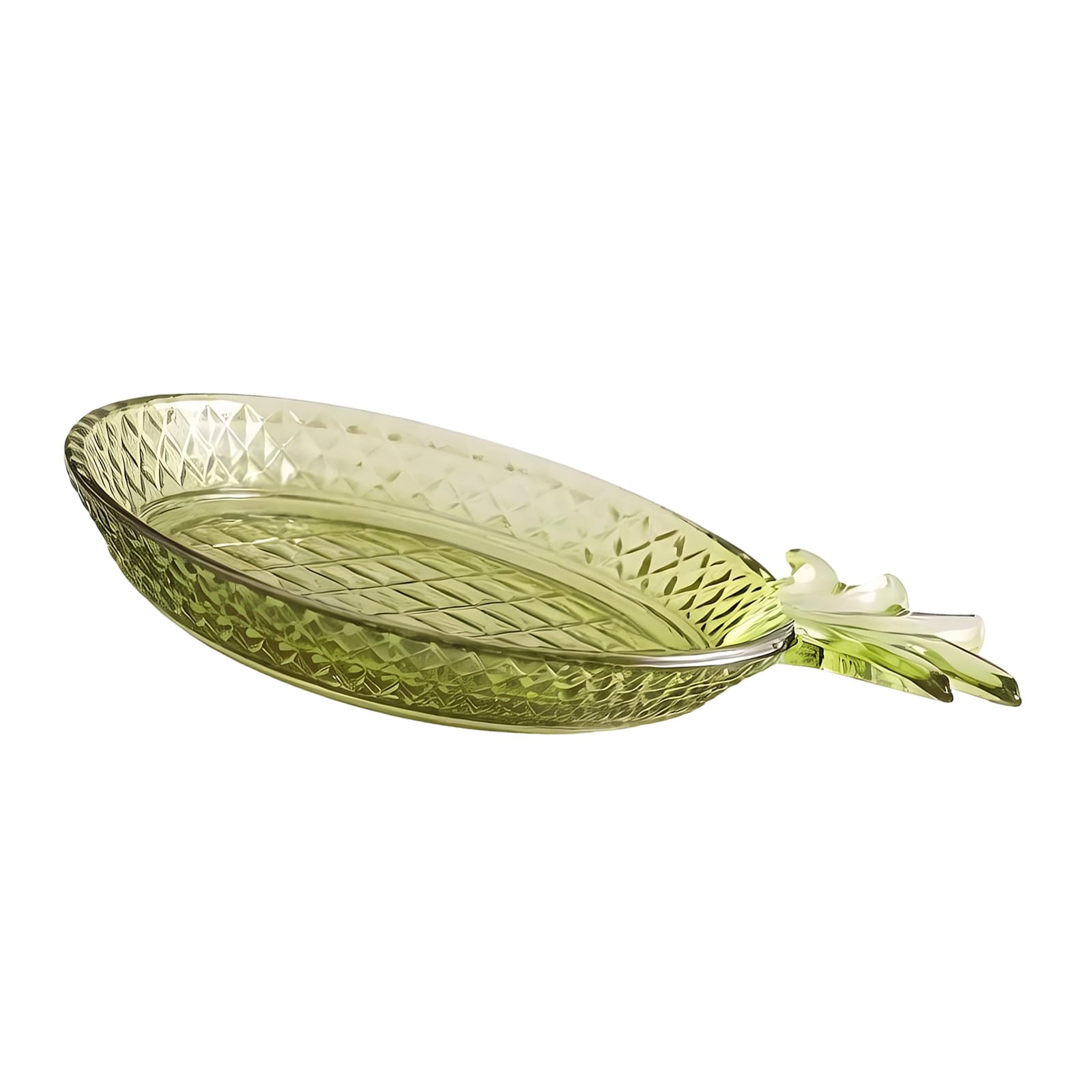 Hredyqw Pineapple Centerpieces Bowl Glass Crystal Candy Jewelry Tray for Wedding,Christmas Decorative Candy Bowl