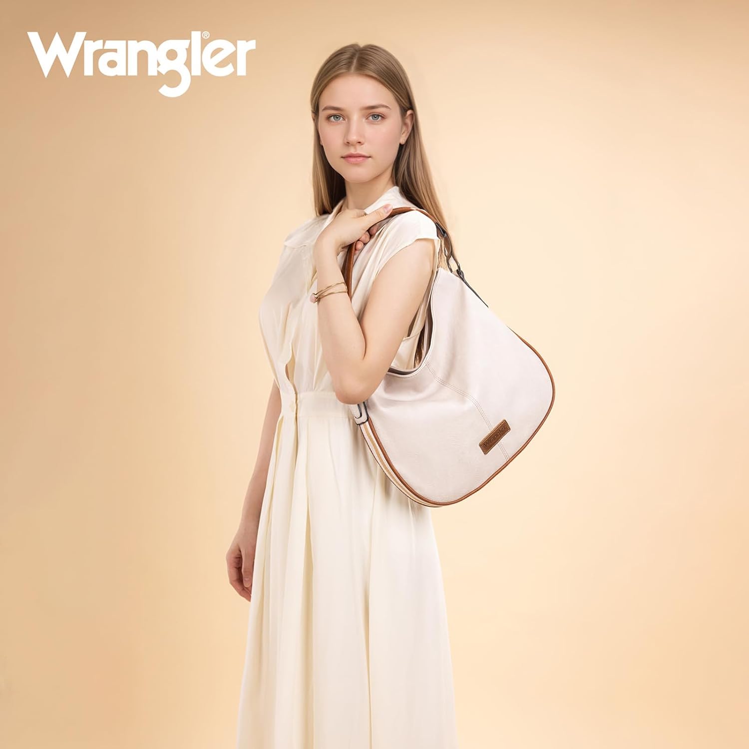 Wrangler Hobo Bags Large Crossbody Bag for Women Shoulder Purse Handbags with Adjustable Strap - Image 3