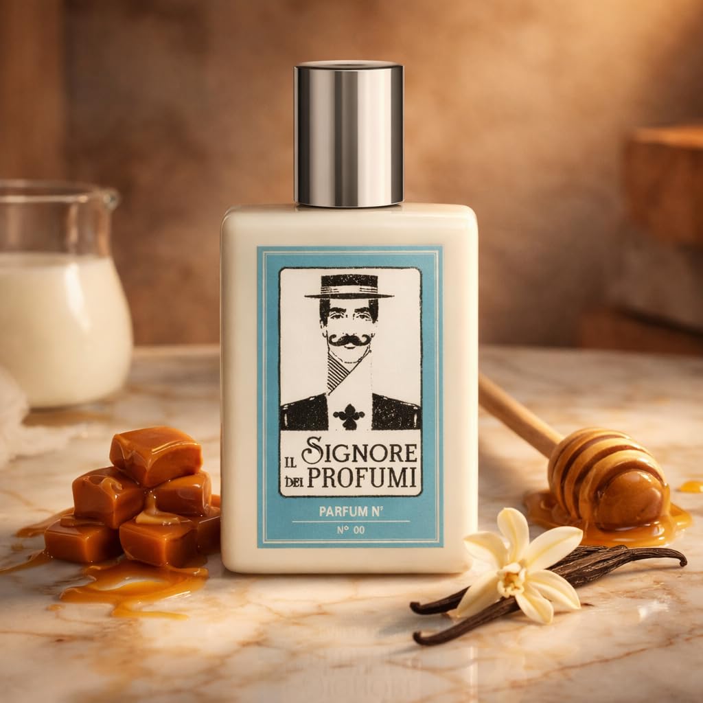 Profumo n.00, Eau de Parfum, 100 ml, Ispirato a Bianco Latte di Giardini di Toscana, Artigianale, Il Signore dei Profumi, Made in Italy, figashop, Profumo Unisex, BIG Parfum,