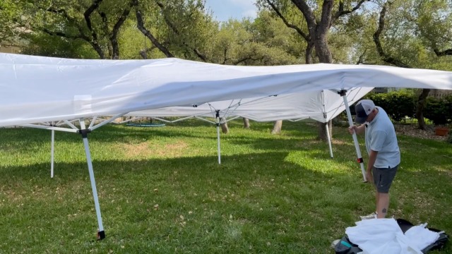 Amazon.com : COBIZI Carport 10x30 Pop Up Canopy Car Tent with One